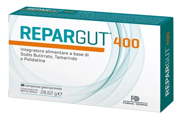 REPARGUT 400 30 COMPRESSE