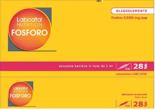 LABCATAL NUTRITION FOSFORO 28 FIALE X 2 ML