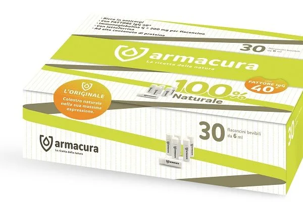 ARMACURA COLOSTRO 100% 30 FLACONCINI BEVIBILI
