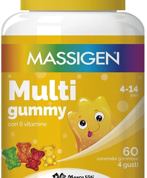 MASSIGEN MULTIGUMMY 60 CARAMELLE GOMMOSE