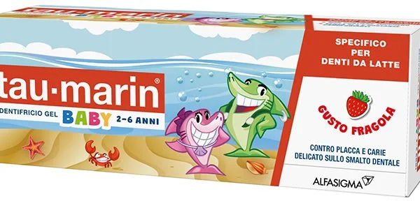 TAU MARIN DENTIFRICIO GEL BABY 2-6 ANNI 50 ML GUSTO FRAGOLA
