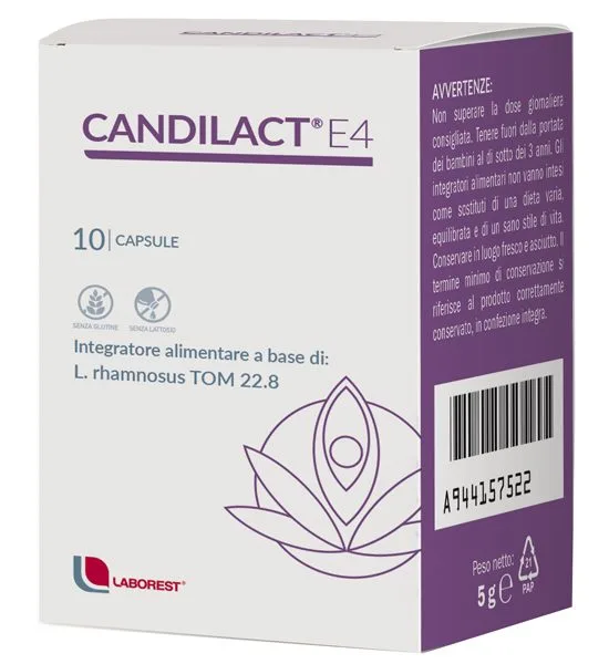 CANDILACT E4 10 CAPSULE
