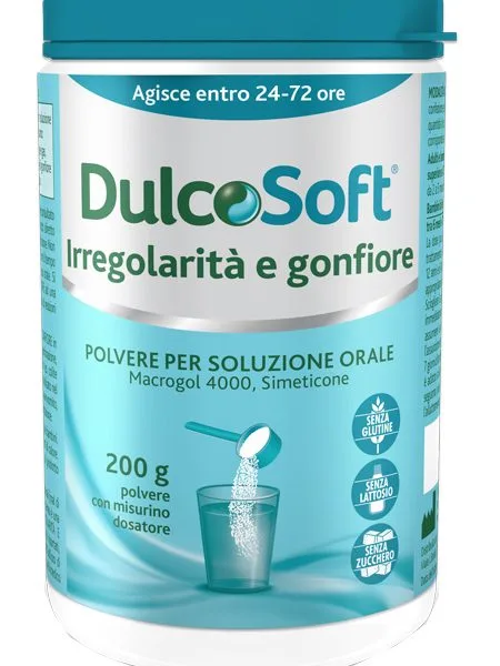 DULCOSOFT IRREGOLARITA' E GONFIORE POLVERE SOLUBILE 200 G