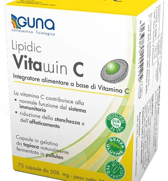 LIPIDIC VITAWIN C - VITAMINA C 75 CAPSULE