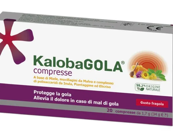 KALOBAGOLA 20 COMPRESSE FRAGOLA