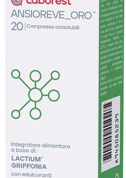 ANSIOREVE ORO 20 COMPRESSE