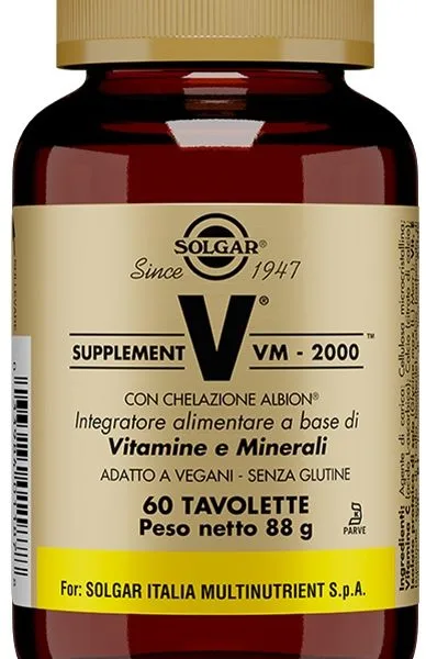SUPPLEMENT VM 2000 60 TAVOLETTE