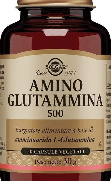 AMINO GLUTAMMINA 500 50 CAPSULE VEGETALI