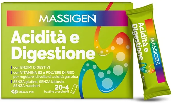 MASSIGEN ACIDITA' E DIGESTIONE 24 STICKPACK