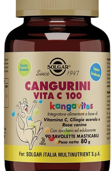 CANGURINI VITA C 100 90 TAVOLETTE MASTICABILI