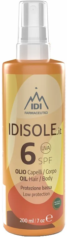 IDISOLE-IT SPF6 OLIO CORPO CAPELLI 200 ML
