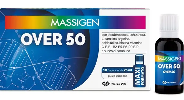 MASSIGEN OVER 50 10 FLACONI DA 25 ML