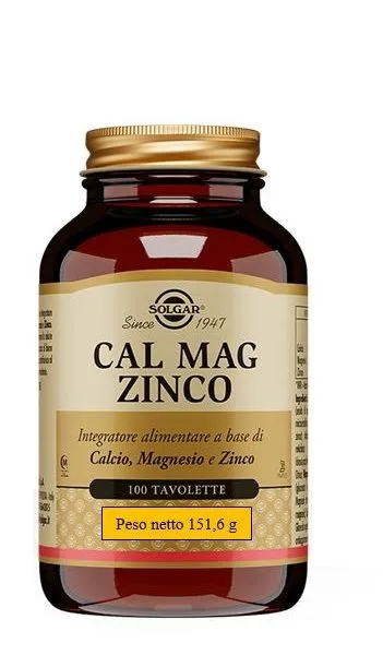 CAL MAG ZINCO 100 TAVOLETTE