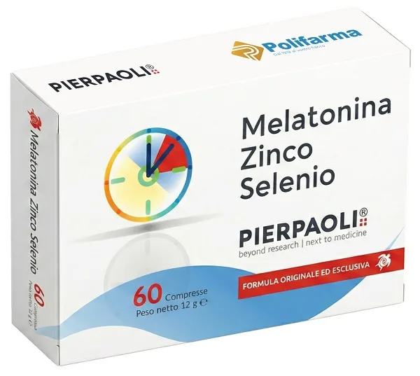 MELATONINA ZINCO SELENIO PIERPAOLI 60 COMPRESSE