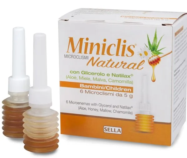 MINICLIS NATURAL MD BAMBINI 6 PEZZI