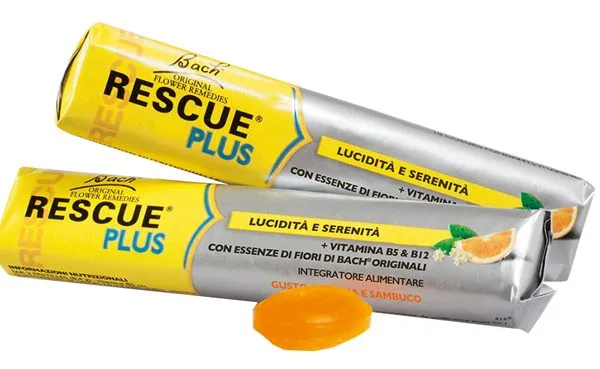 RESCUE ORIGINAL PLUS 10 CONFETTI AROMA ARANCIA E SAMBUCO