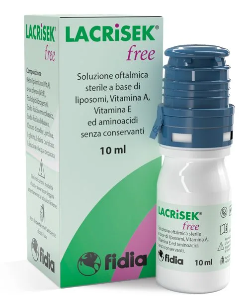 LACRISEK FREE SOLUZIONE OFTALMICA SENZA CONSERVANTI 10 ML