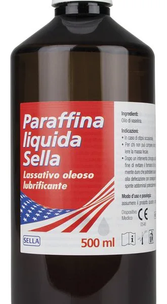 PARAFFINA LIQUIDA MD LASSATIVO 500 ML SELLA