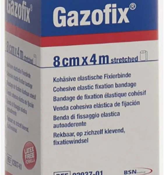 BENDA ELASTICA AUTOADESIVA GAZOFIX 8X400 CM