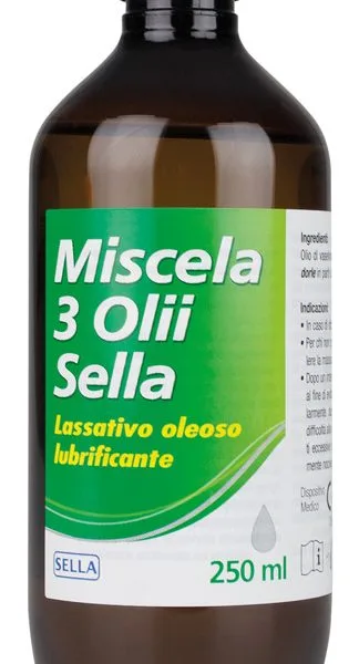 MISCELA 3 OLII LASSATIVO 250 ML MD
