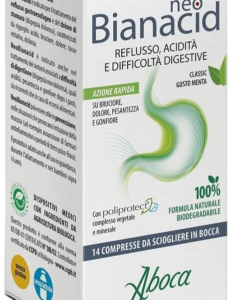 NEOBIANACID 14 COMPRESSE MASTICABILI
