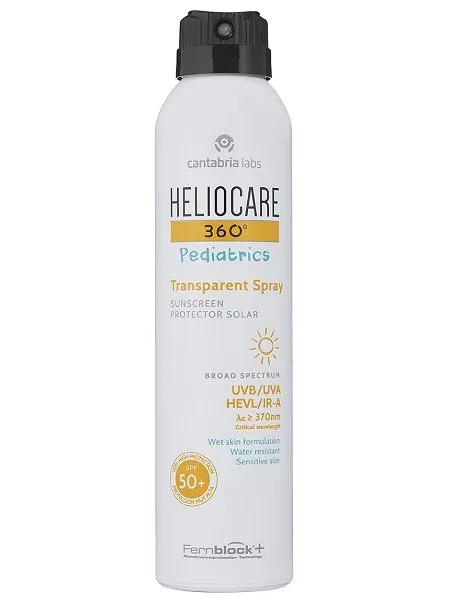 HELIOCARE 360 PEDIATRIC TRANSPARENT SPRAY 200 ML