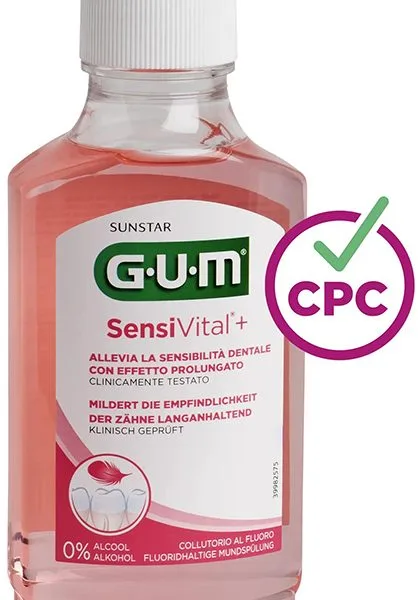 GUM SENSIVITAL + COLLUTORIO 300 ML