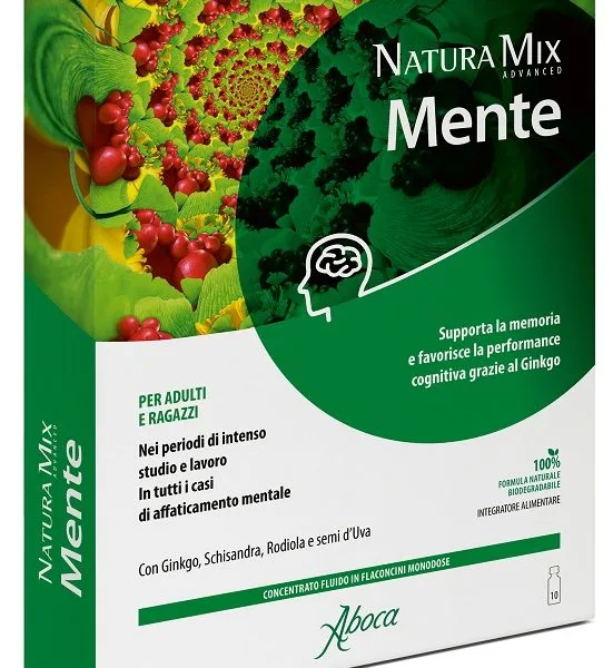 NATURA MIX ADVANCED MENTE 10 FLACONCINI