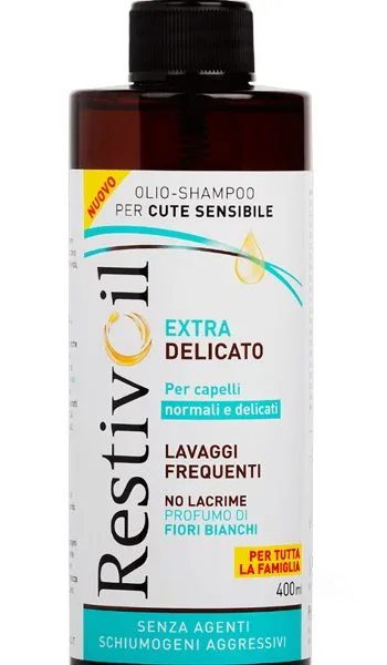 RESTIVOIL EXTRA DELICATO OLIO SHAMPOO PER CUTE SENSIBILE 400 ML
