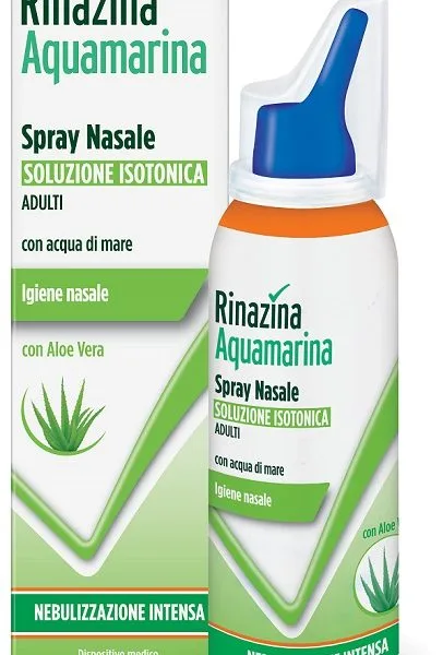 RINAZINA AQUAMARINA ISOTONICA ALOE SPRAY NEBULIZZAZIONE INTENSA 100 ML