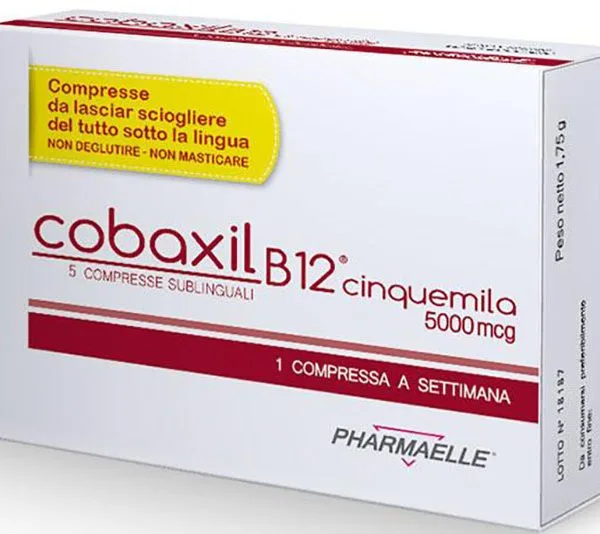 COBAXIL B12 5000MCG 5 COMPRESSE SUBLINGUALI