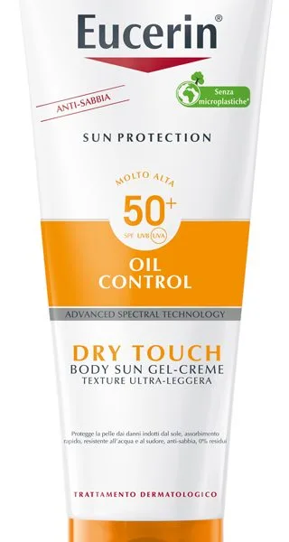 EUCERIN SUN PROTECTION OIL CONTROL DRY TOUCH SPF 50+ SUN GEL CREME 200 ML