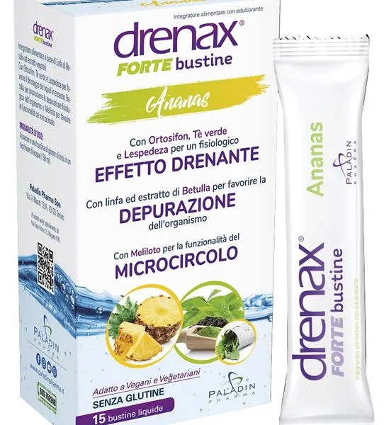 DRENAX FORTE ANANAS 15 BUSTINE