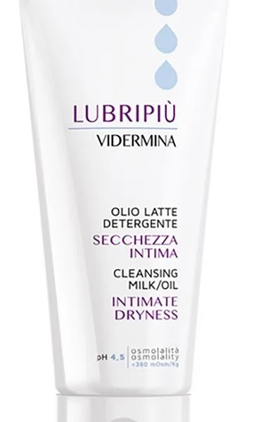 VIDERMINA LUBRIPIU' OLIO LATTE DETERGENTE SECCHEZZA INTIMA 200 ML