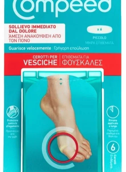 COMPEED CEROTTI PER VESCICHE PICCOLO 6 PEZZI