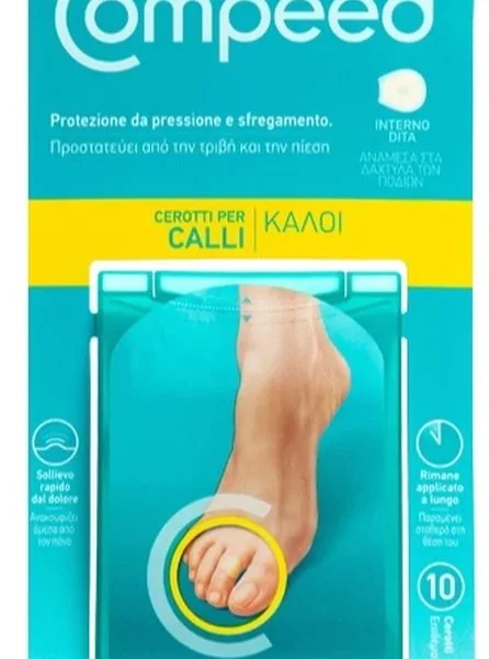 COMPEED CEROTTI PER CALLI INTERNO DITA 10 PEZZI