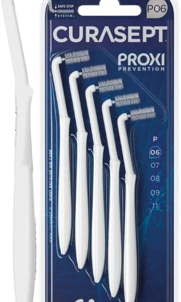 CURASEPT PROXI ANGLE P06 BIANCO/WHITE 5 PEZZI