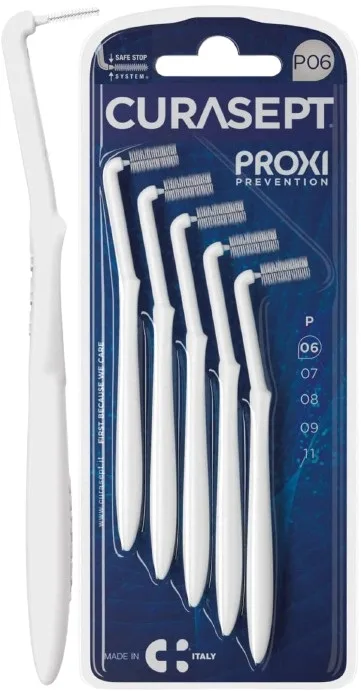 CURASEPT PROXI ANGLE P06 BIANCO/WHITE 5 PEZZI