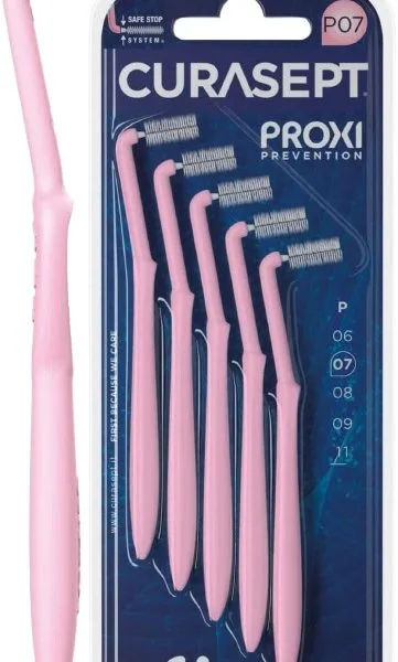 CURASEPT PROXI ANGLE P07 ROSA/PINK 5 PEZZI