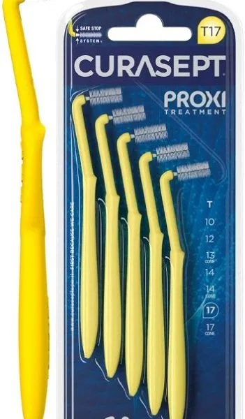 CURASEPT PROXI ANGLE T17 GIALLO/YELLOW 5 PEZZI