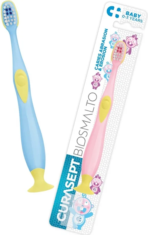 CURASEPT SPAZZOLINO BIOSMALTO BABY 0-3 ANNI
