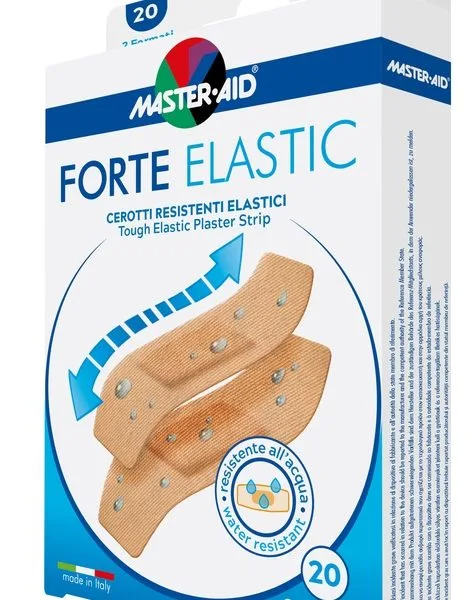 CEROTTO MASTER-AID ELASTIC 20 PEZZI 2 FORMATI