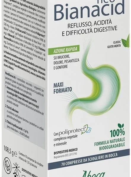 NEOBIANACID 70 COMPRESSE MASTICABILI