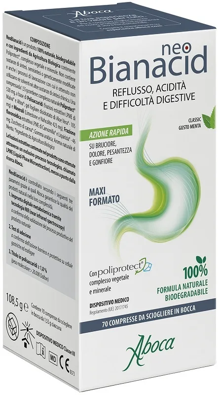 NEOBIANACID 70 COMPRESSE MASTICABILI