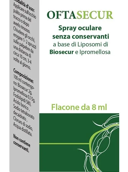 OFTASECUR BIOSECUR SPRAY OCULARE 8 ML