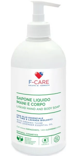 F CARE SAPONE LIQUIDO BIO IGIENIZZANTE 500 ML