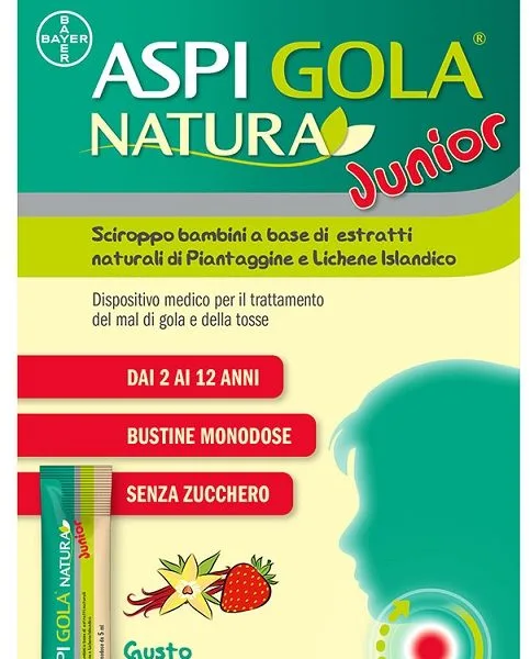ASPI GOLA NATURA JUNIOR 16 BUSTINE MONODOSE DA 5 ML