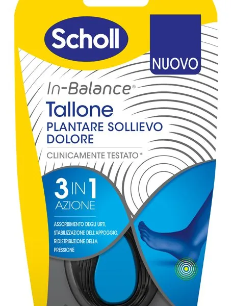 SCHOLL PLANTARE TALLONE M 2 PEZZI