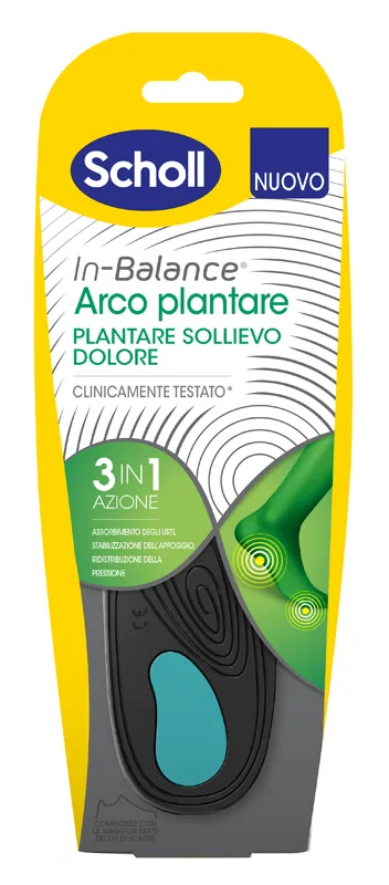 SCHOLL PLANTARE ARCO L 2 PEZZI