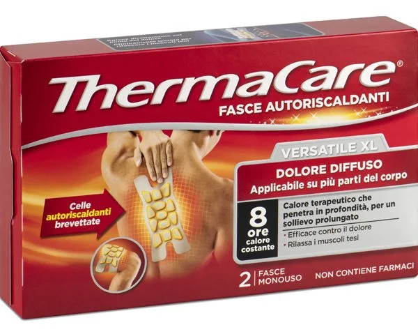 FASCIA AUTORISCALDANTE VERSATILE THERMACARE XL 2 PEZZI